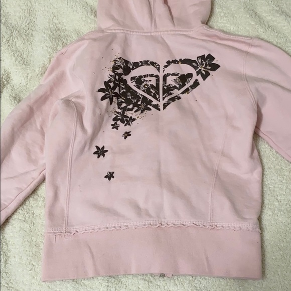 Roxy Pink Kids Hoodie - Picture 8 of 13